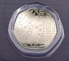 2022 ALAN TURING BU 50p COIN
