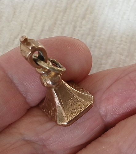 Antique georgian brass - brass, wax