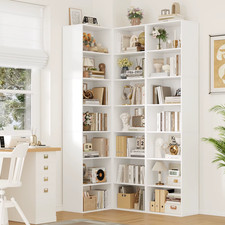 Tall Bookshelf 7 Tier Slim