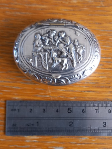 Vintage antique dutch snuff - /,