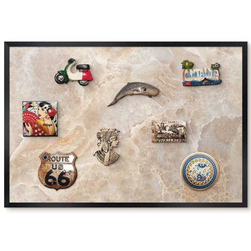 Magnet collection board - magnet, travel