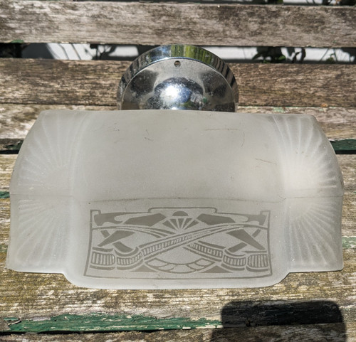 Rare art deco - deco, tolier