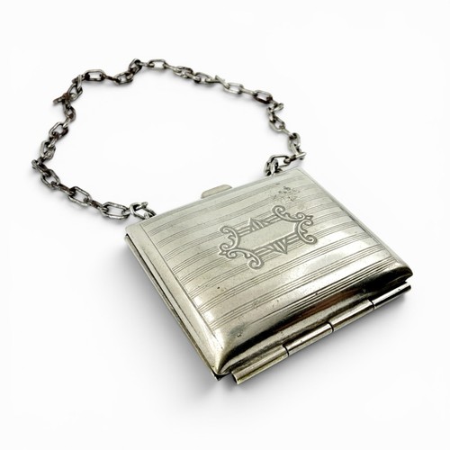 Vintage art deco mini compact - art,