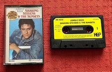 SHAKING STEVENS & THE SUNSETS - RARE CASSETTE TAPE - JUNGLE ROCK