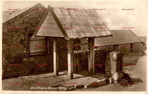 Old shoeing stocks - shoeing,