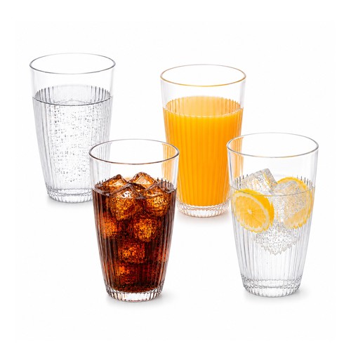 Tumblers acrylic tall - acrylic, reusable