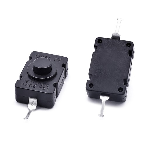 Pcs latching push button - 10,