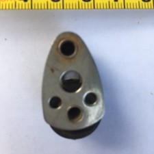 RWO Stainless Steel Micro Pulley Block With Two Acetal Sheaves / Pulleys