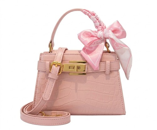 Powder pink premium croc - powder,