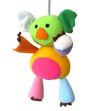 Bouncy colourful koala bear