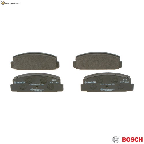 Brake pad set - , 0