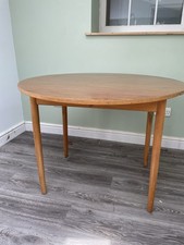 1970s Vintage Formica/ Beech Dining Table Mid Century Modern