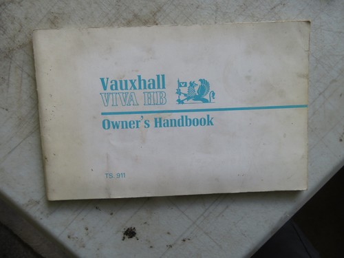 Vauxhall viva drivers - hb,