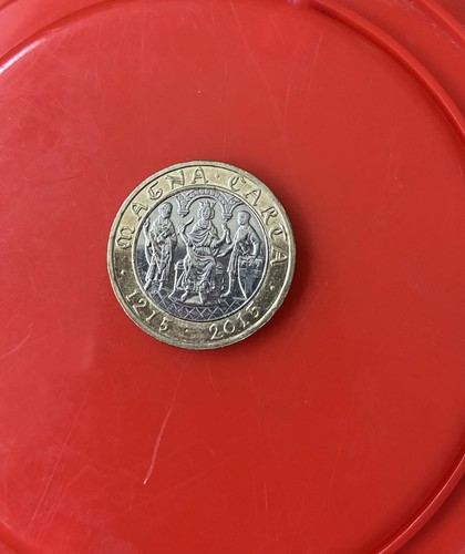 Magna carta pound coin - magna,