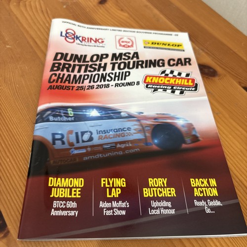 Btcc souvenir programme - souvenir,