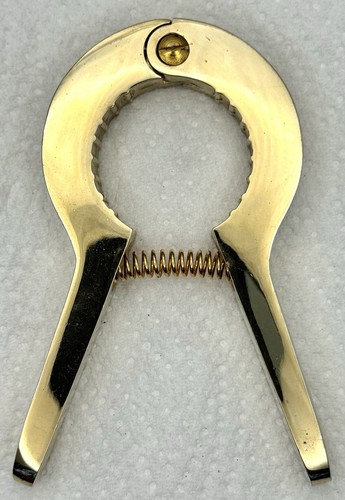 Vintage brass gold plated - brass,