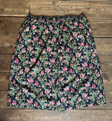 Vintage liberty plus size midi - vintage,