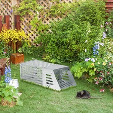 Outdoor Rat Mouse Trap Catcher Humane Live Animal Pest Rodent Vermin Cage Indoor