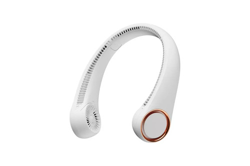 Wearable neck fan hands - hands, free