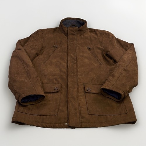 Lincoln faux suede jacket