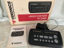 Videonics TU-2000 PAL Video Editor S-Video & Composite (Boxed with Instructions)