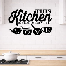 Kitchen seasoned with love - kitchen,