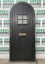 Arched wooden front - wooden, door