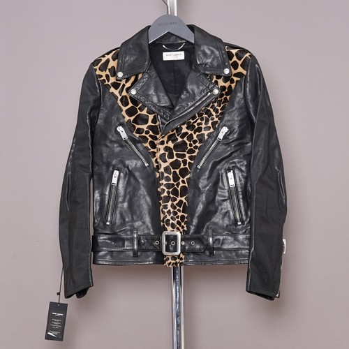 Saint laurent leather - laurent, jacket