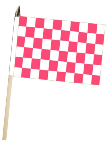 Pink and white - pink, check