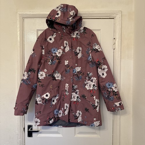 Arctic storm women floral coat - arctic,