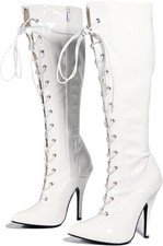 Women boots Knee high Stiletto