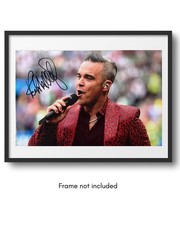 Robbie williams hand - hand, signed