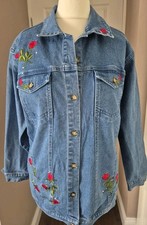  Quacker Factory Jacket Denim