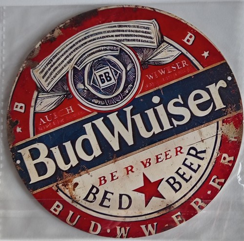 Budweiser retro 2d flat - ,