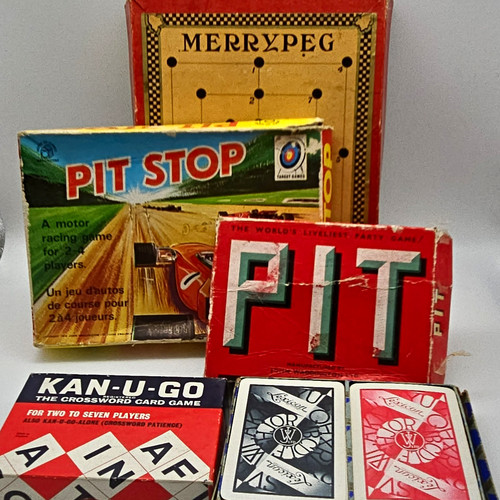 Various vintage games - vintage,