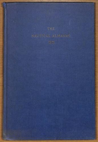 Nautical almanac 1971 - 1971,