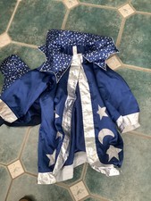 Tu fancy dress 5-7 yrs wizard cloak and hat world book day good cond