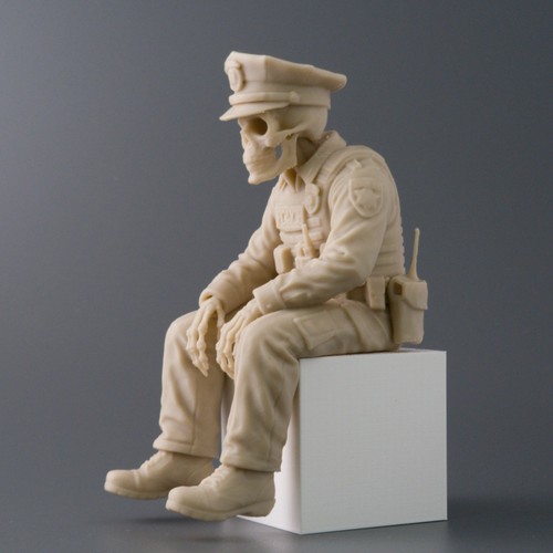 Skeleton shelf sitter figurine - shelf,