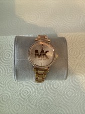NEW MICHAEL KORS SOFIE ROSE GOLD CRYSTALS MK WOMEN'S MK4335 WATCH