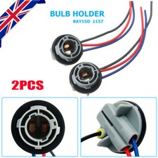 2x BAY15D 1157 Bulb Holder Car