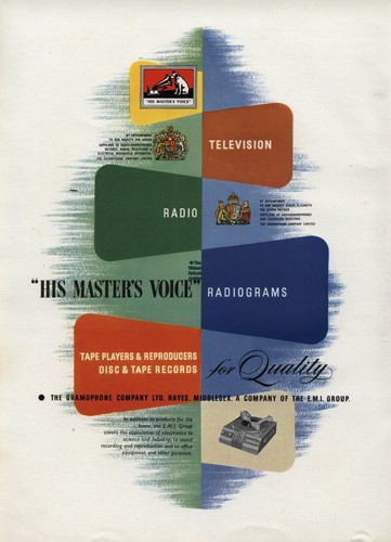 Original 1956 advert for - , the