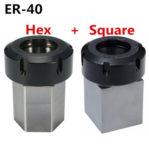Er40 hex square collet - +,