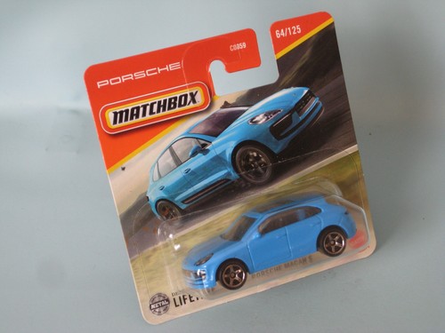 Matchbox porsche macan blue - porsche, s