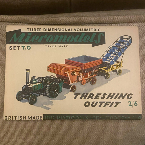 Micromodels threshing outfit - micromodels,