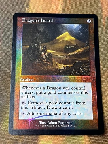 Foil dragon hoard retro - foil,