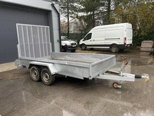 Used Twin-Axle Plant / Equipment Trailer – 12x6ft – Refurbished