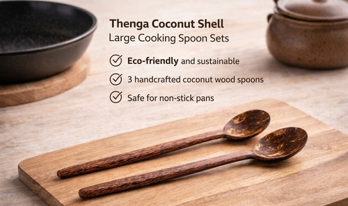 Large coconut shell - large,