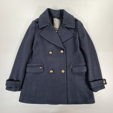 Superdry Womens Coat Navy Blue