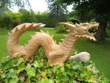 Wooden Dragon Carving - Walking Dragon