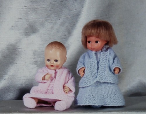 A knitted outfit for - knitted,
